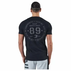GASP 89 Classic Tap Tee Black* T-Shirts|Träning