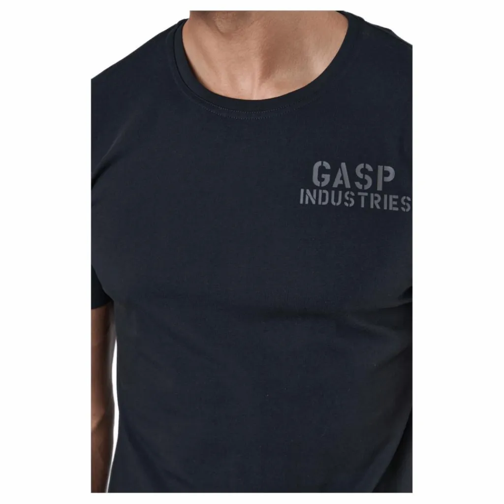 GASP 89 Classic Tap Tee Black* T-Shirts|Träning