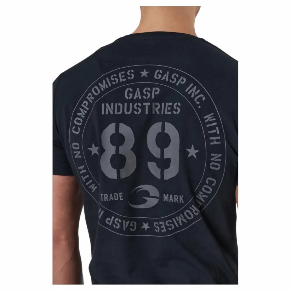 GASP 89 Classic Tap Tee Black* T-Shirts|Träning