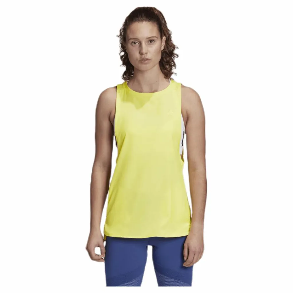 adidas 25/7 Tank Yellow* Linnen|Löpning