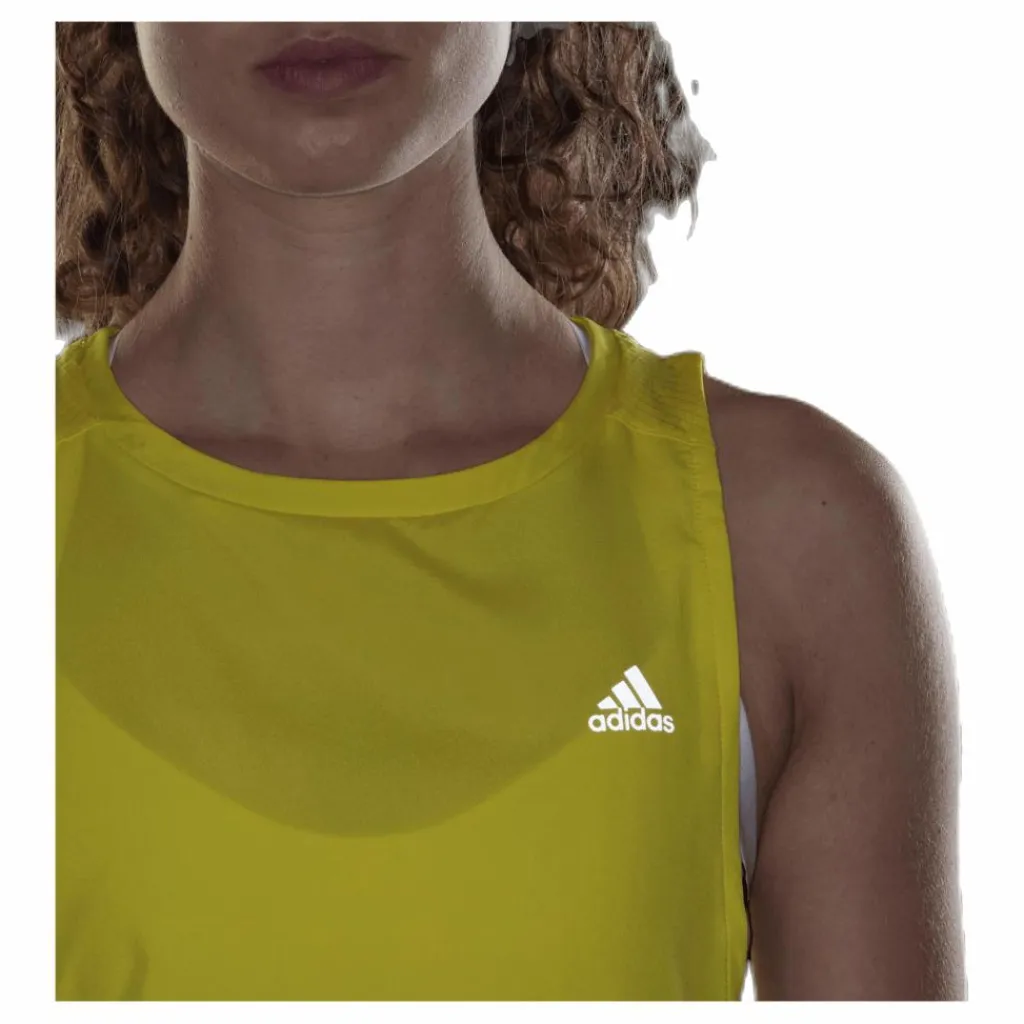 adidas 25/7 Tank Yellow* Linnen|Löpning