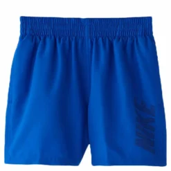 Nike Swim 4" Volley Short Logo Solid Youth Blue*Barn Simning|Badkläder
