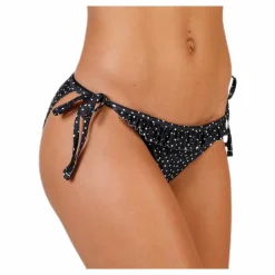 Wyte Abigail Frill Tanga Black* Simning|Badkläder