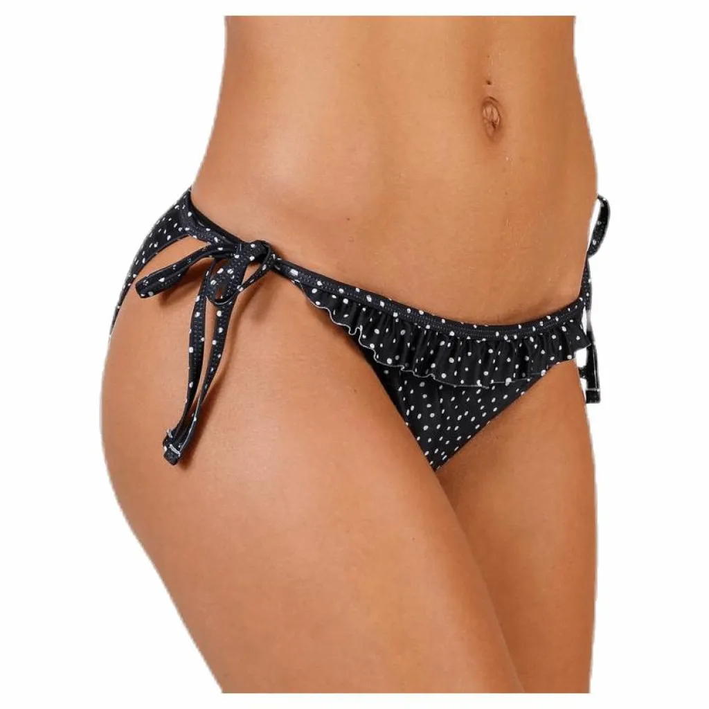 Wyte Abigail Frill Tanga Black* Simning|Badkläder