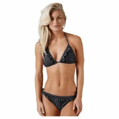 Wyte Abigail Frill Tanga Black* Simning|Badkläder