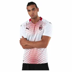 Puma AC Milan Away Shirt Replica White/Red* Fotboll|T-Shirts