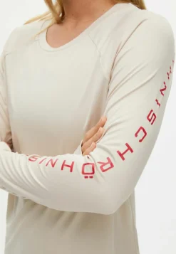Röhnisch Active Logo Long Sleeve Oatmeal* Träning|Tröjor