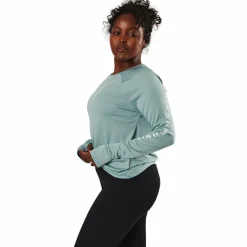 Röhnisch Active Logo Long Sleeve Silver Blue* Löpning|Träning