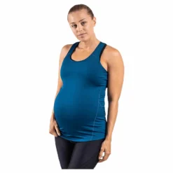 BLACC Active Mama Tank Top Blue* Mammakläder|Träning