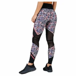 Superdry Active Mesh Panel Patterned* Tights|Träning