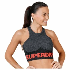 Superdry Active Seamless Black* Sport-Bh:Ar|Träning
