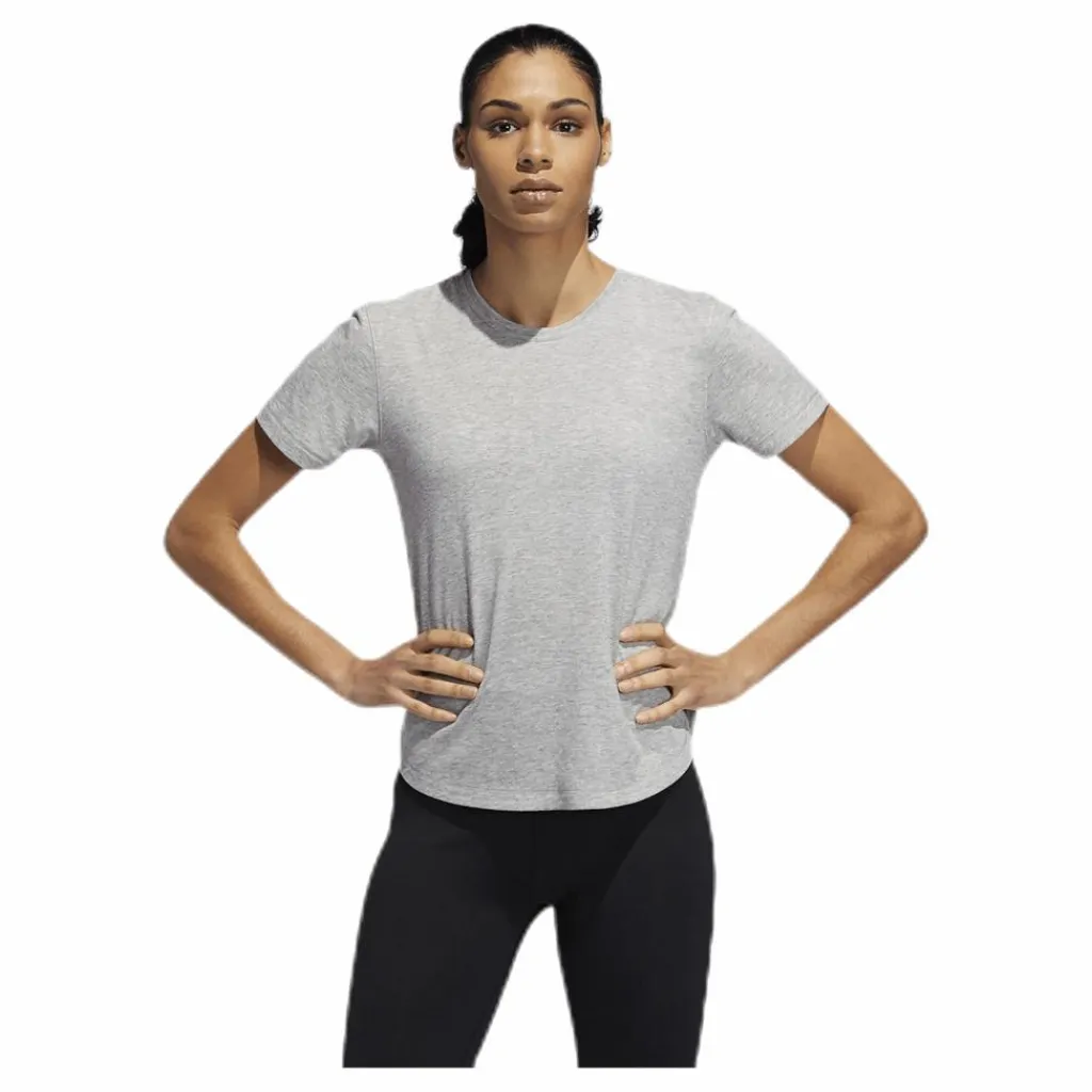 adidas Adapt Length Tee Grey* T-Shirts|Träning