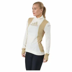 adidas Blocked Longsleeve Tee Women Wonder White / Beige Tone* Tröjor|Löpning