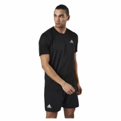 adidas Fast Primeblue Tee Men Black / Reflective Silver* T-Shirts|Löpning