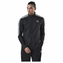 adidas Marathon Jacket 3 Stripe Men Black / White* Löpning|Jackor