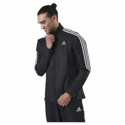 adidas Marathon Jacket 3 Stripe Men Black / White* Löpning|Jackor