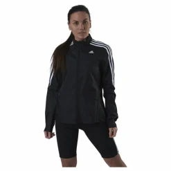adidas Marathon Jacket 3 Stripe Women Black* Löpning|Jackor