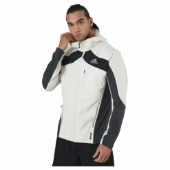 adidas Marathon Jacket Ocean P.Blue Men Wonder White / Black* Jackor|Löpning
