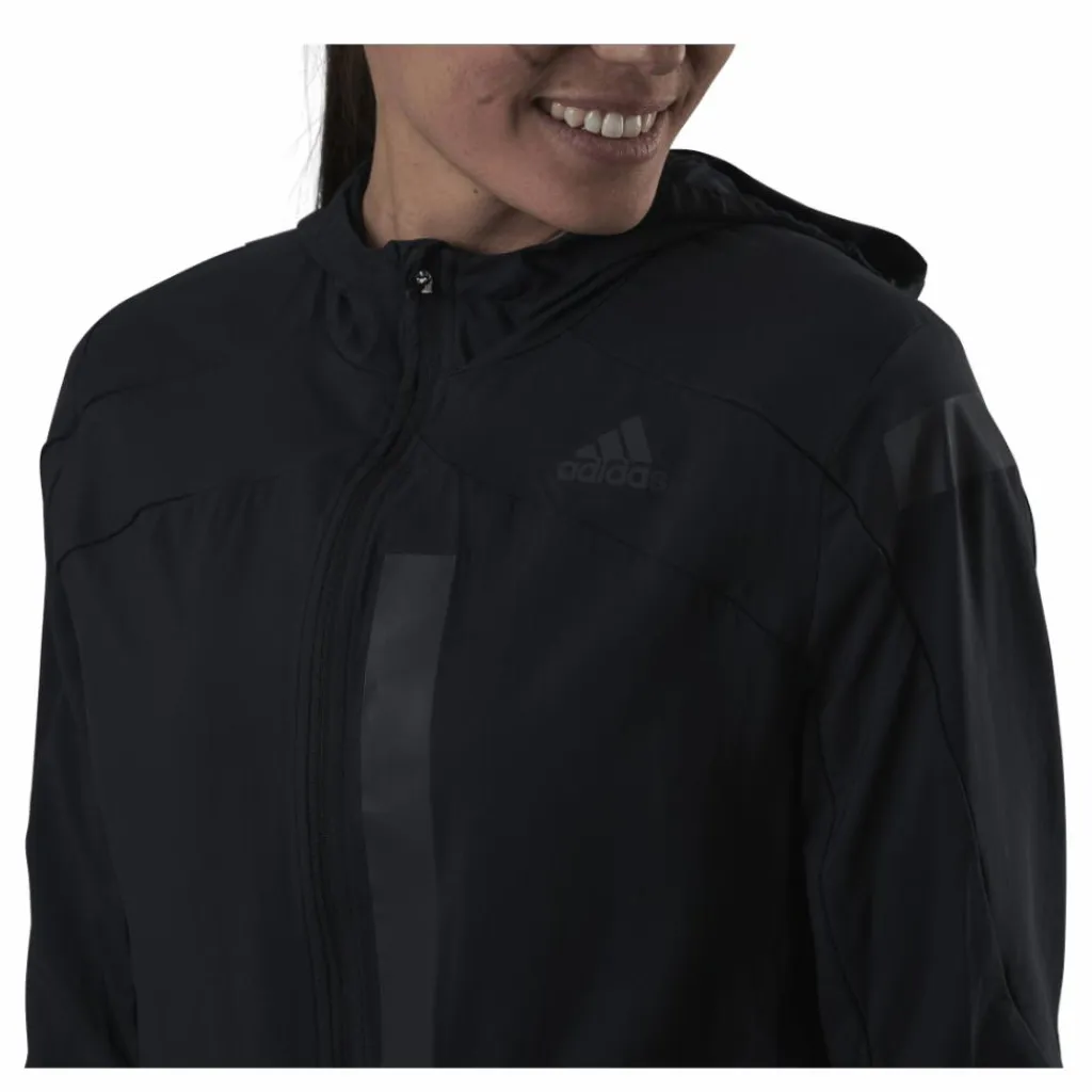 adidas Marathon Jacket Translucent Women Black / Black* Jackor|Löpning