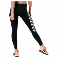 adidas Run It Tight 7/8 3 Stripe Women Black / White* Tights|Löpning