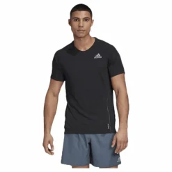 adidas Runner Tee Men Black* T-Shirts|Löpning