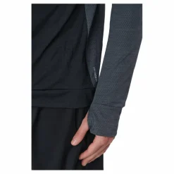 adidas Turtle Graphic Block Longsleev Tee Men Black / Grey Six* T-Shirts|Löpning