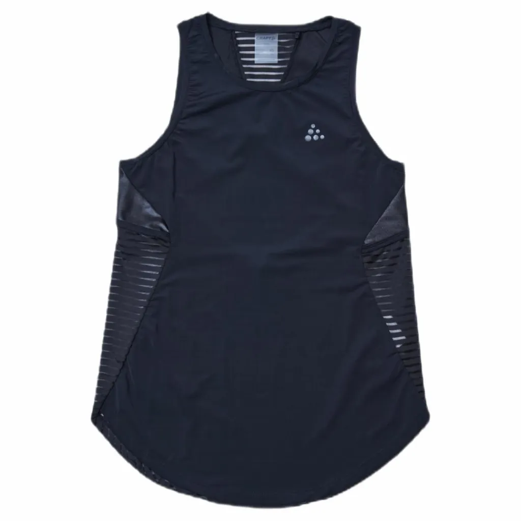 Craft ADV Charge Shiny Singlet Black* T-Shirts|Träning
