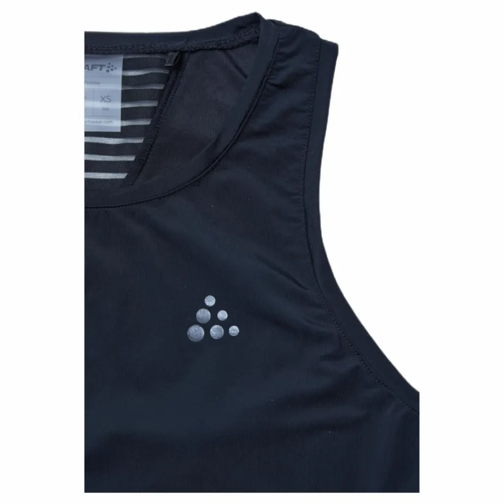 Craft ADV Charge Shiny Singlet Black* T-Shirts|Träning