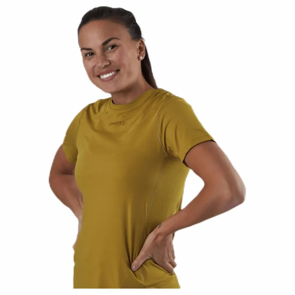 Craft ADV Essence SS Tee Yellow* T-Shirts|Träning