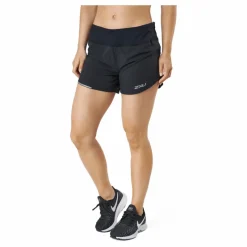 2XU Aero 4 Inch Shorts Black/silver Reflective* Löpning|Shorts