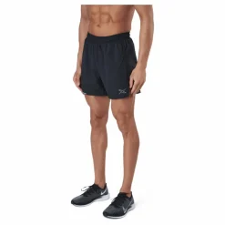 2XU Aero 5 Inch Shorts Black/silver Reflective* Shorts|Löpning