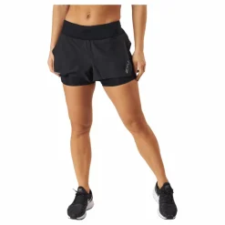 2XU Aero 2-in-1 4 Inch Shorts Black/silver Reflective* Shorts|Löpning