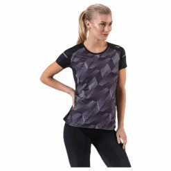 Mizuno Aero Tee Black/Grey* T-Shirts|Löpning