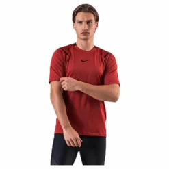 Nike Aeroadapt Top SS Pro Red* T-Shirts|Träning