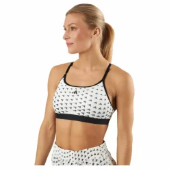 adidas Aeroreact Training Light-Support Bra Off White* Sport-Bh:Ar|Träning