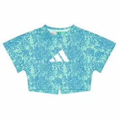 adidas AEROREADY Animal-Print T-Shirt Easy Green*Barn T-Shirts|Träning