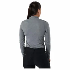Daily Sports Agnes Ls Mock Neck Granite* Golf|Tröjor