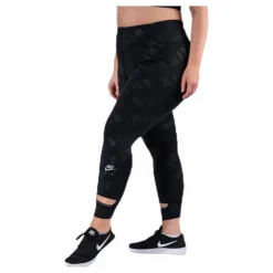 Nike Air 7/8 Tight Plus Black* Tights|Löpning