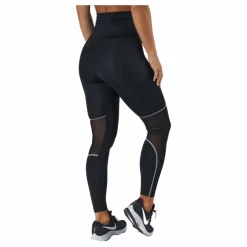 Nike Air Dri-fit Women's 7/8-length Black/white/reflective Silv* Löpning|Tights