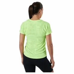 Nike Air Dri-fit Women's Short-slee Volt/reflective Silv* T-Shirts|Löpning