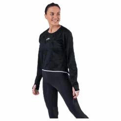 Nike Air Midlayer Crew Black* Tröjor|Löpning