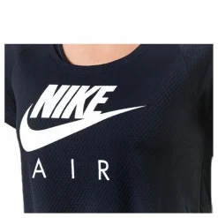 Nike Air SS Mesh Top White/Black* T-Shirts|Löpning