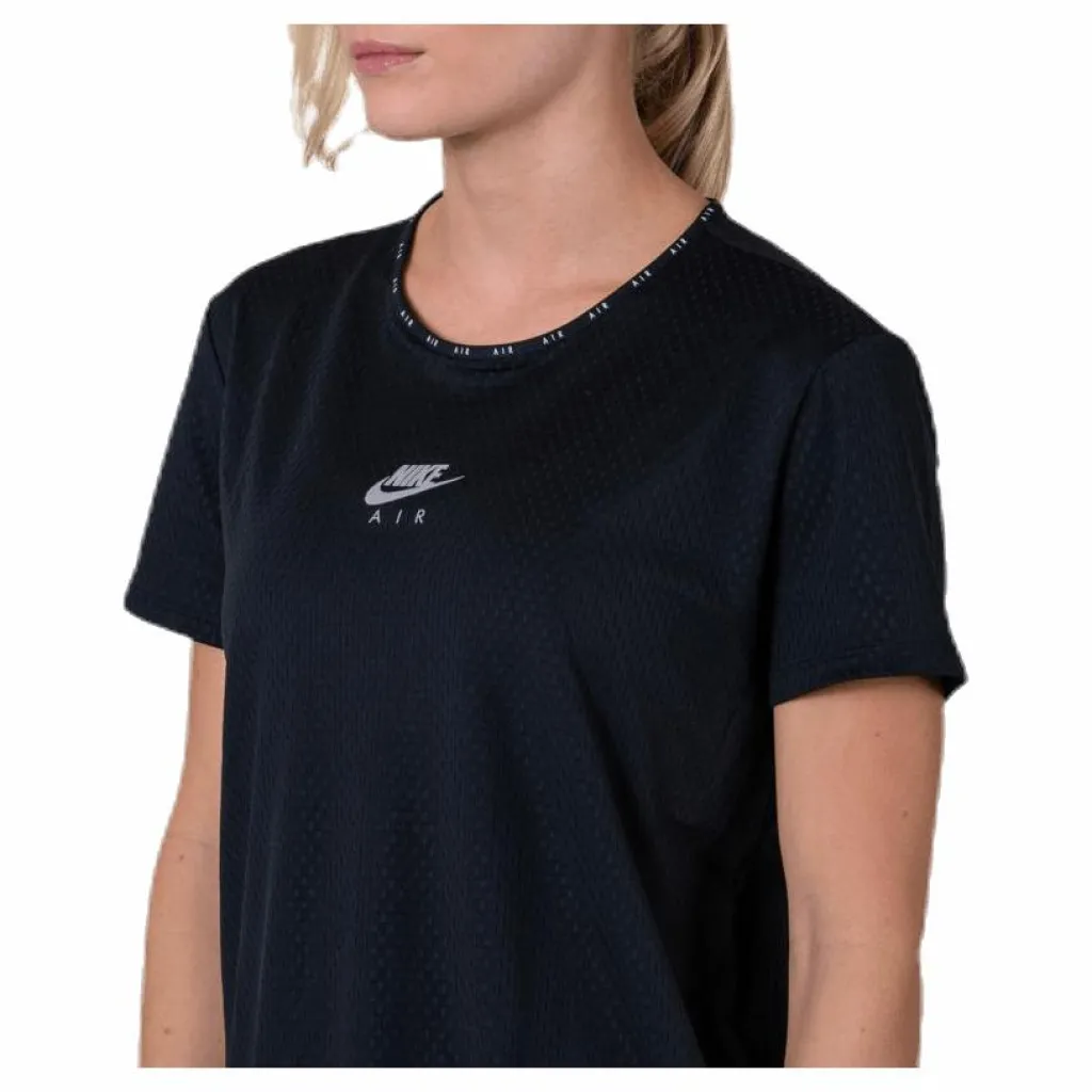 Nike Air Top SS Black* T-Shirts|Löpning