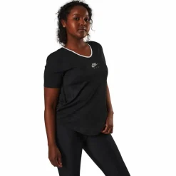 Nike Air Top SS Black/Silver* Löpning|T-Shirts