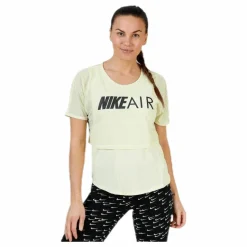 Nike Air Top SS Green* Löpning|T-Shirts