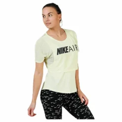 Nike Air Top SS Green* Löpning|T-Shirts