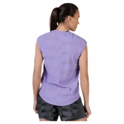 Nike Air Top SS Purple* T-Shirts|Löpning