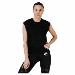 Nike Air Top SS White/Black* Löpning|T-Shirts