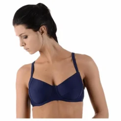 Abecita Alanya Wire Bra Blue* Simning|Badkläder