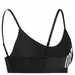 adidas All Me 3 Stripe Bra Black / White* Träning|Sport-Bh:Ar
